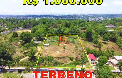 Imagem: O terreno e possui Dormitórios, Suítes, Banheiros, 5100-0m²