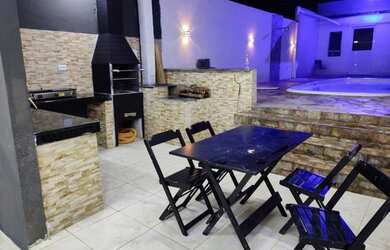Imagem 5: Casa piscina. Piscina, Churrasqueira, Imóvel mobiliadoeAr-condicionado