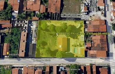 Imagem: O terreno possui 2975m² de Área e está localizado em Pajuçara