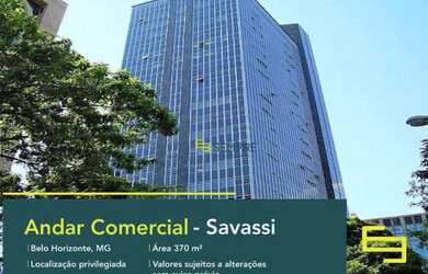 Imagem: Andar vão livre para alugar, 370 m² e 08 vagas - Savassi