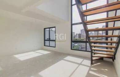 Imagem: O apartamento na cobertura possui 2 Dormitórios, 1 Banheiro