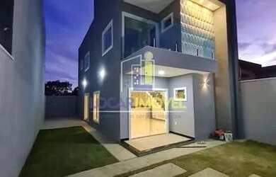 Imagem: Casa duplex 3 suítes sendo 1 com closet e outra com varanda