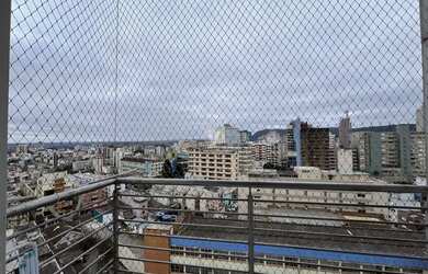 Imagem 4: Apartamento central à venda, de 1 dormitório, sacada localizado no Res....