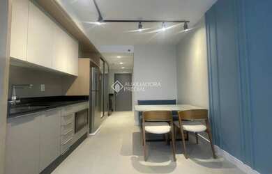 Imagem: O studio possui 1 Dormitório, 1 Banheiro, 31m² de Área, Imóvel