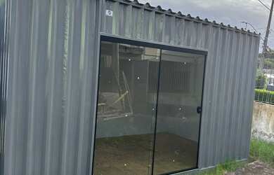 Imagem: O depósito possui 12m² de Área e está localizado em Santo