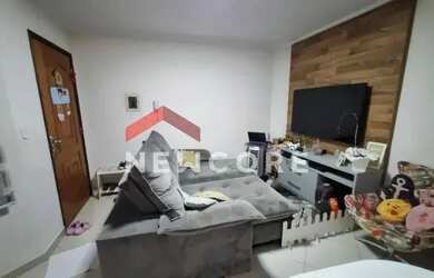 Imagem: A casa em condomínio possui 2 Dormitórios, 2 Banheiros, 1