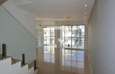 Imagem: O apartamento na cobertura possui 3 Dormitórios, 4 Banheiros