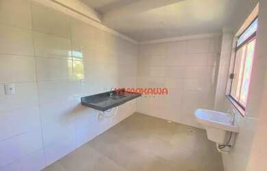 Imagem: O apartamento possui 2 Dormitórios, 1 Banheiro, 1 Vaga na garagem