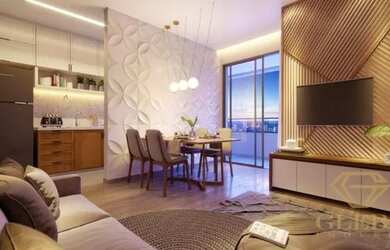 Imagem: O apartamento possui 2 Dormitórios, 2 Banheiros, 1 Vaga na