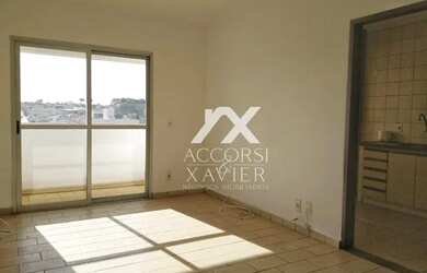 Imagem: O apartamento possui 1 Dormitório, 1 Banheiro, 1 Vaga na garagem