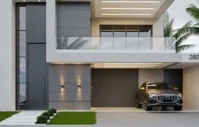 Imagem: A casa possui 3 Dormitórios, 3 Banheiros, 2 Vagas na garagem