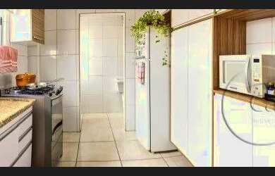 Imagem: O apartamento possui 1 Dormitório, 1 Banheiro, 48m² de Área