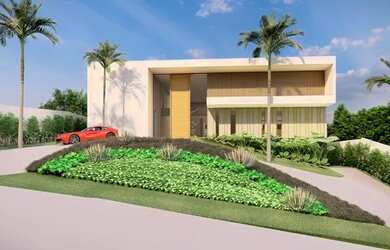 Imagem: A casa possui 5 Dormitórios, 5 Banheiros, 5 Vagas na garagem