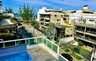 Imagem: O apartamento na cobertura possui 3 Dormitórios, 4 Banheiros