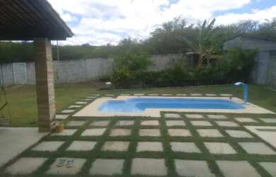 Imagem: A casa em condomínio possui 4 Dormitórios, 4 Banheiros, 5