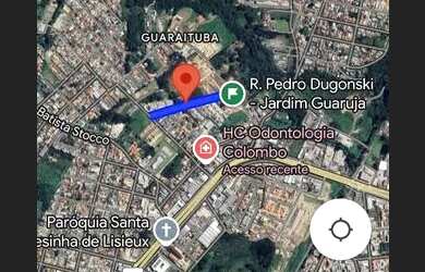 Imagem: O terreno possui 200m² de Área e está localizado em Guaraituba