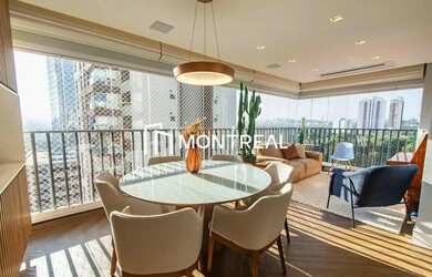 Imagem: O apartamento possui 3 Dormitórios, 4 Banheiros, 2 Vagas na