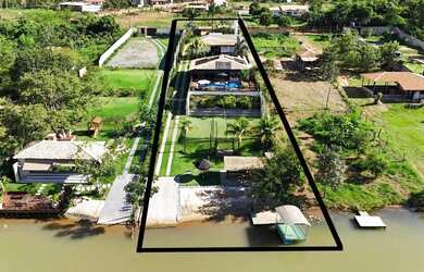 Imagem: A fazenda possui 2.000m² de Área e está localizado em Aragoiânia