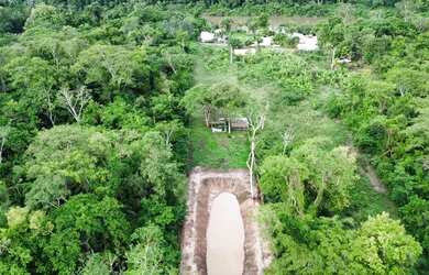 Imagem: A chácara possui 25m² de Área e está localizado em Nossa
