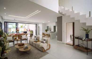 Imagem: A casa em condomínio possui 4 Dormitórios, 1 Banheiro, 4 Vagas