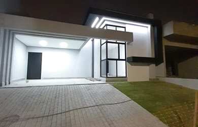 Imagem: A casa em condomínio possui 3 Dormitórios, 4 Banheiros, 4