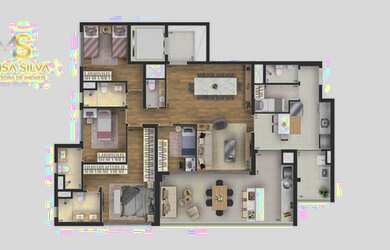 Imagem 3: Apartamento à venda, 163 m² por R$ 1.750.000,00 - Butantã - São Paulo/SP