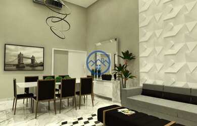 Imagem: A casa em condomínio possui 3 Dormitórios, 3 Banheiros, 4