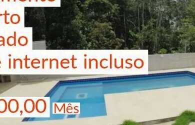 Imagem: O apartamento possui 1 Dormitório, 1 Banheiro, 1 Vaga na garagem