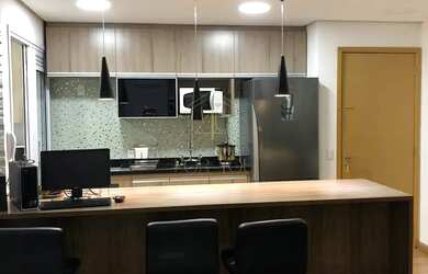 Imagem: O apartamento possui 2 Dormitórios, 2 Banheiros, 1 Vaga na