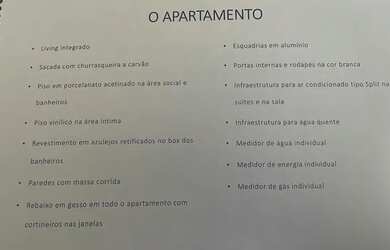 Imagem 4: Apartamento alto padrão. 75m² de Área, 1 Vaga na garageme2 Dormitórios