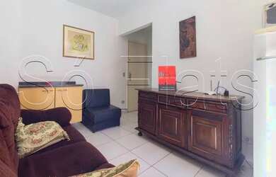 Imagem 2: Flat no São Paulo Suíte Service disponível para locação 40m², 1 dormitório e 1 vaga
