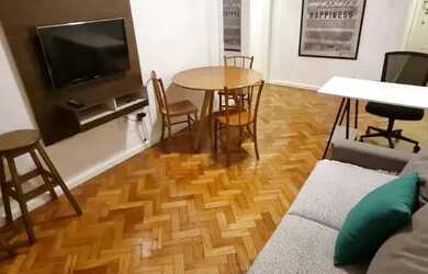 Imagem: O apartamento possui 1 Dormitório, 1 Banheiro, 53m² de Área