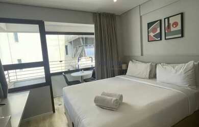 Imagem: O apartamento possui 1 Dormitório, 1 Banheiro, 21m² de Área