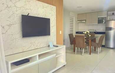 Imagem 4: aluguel por temporada. Piscina, Imóvel mobiliado, Ar-condicionadoe79m²...