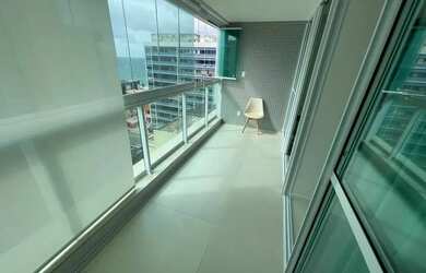 Imagem 8: LINDO QUARTO/ SALA VARANDA VISTA MAR TOTALMENTE MOBILIADO DUETTO BARRA...