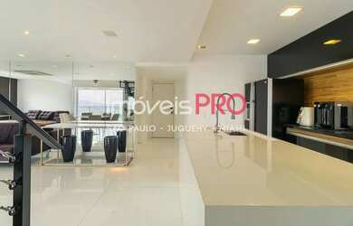 Imagem: O apartamento na cobertura possui 2 Dormitórios, 5 Banheiros