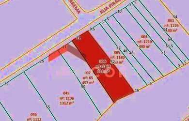 Imagem: O terreno possui 638m² de Área e está localizado em Jardim