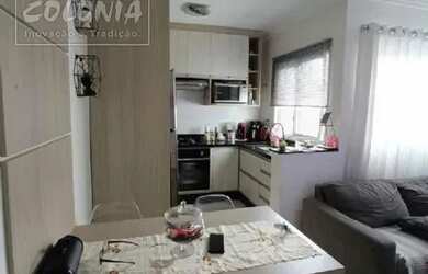 Imagem: O apartamento na cobertura possui 2 Dormitórios, 3 Banheiros