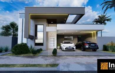 Imagem: A casa em condomínio possui 3 Dormitórios, 3 Banheiros, 2