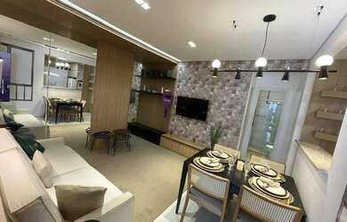 Imagem: O apartamento possui 2 Dormitórios, 1 Banheiro, 1 Vaga na garagem