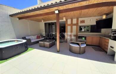 Imagem: O apartamento na cobertura possui 2 Dormitórios, 4 Banheiros