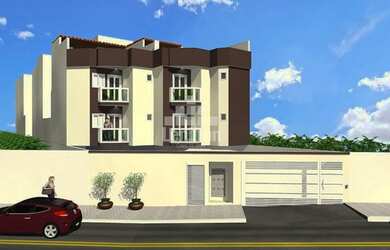 Imagem: O apartamento na cobertura possui 2 Dormitórios, 2 Banheiros