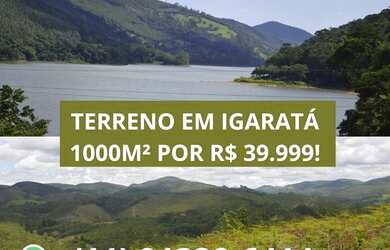 Imagem: O terreno possui 1.000m² de Área e está localizado em Guaripocaba