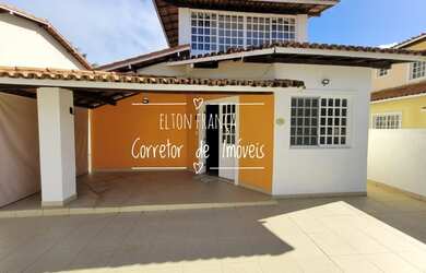 Imagem: A casa em condomínio possui 4 Dormitórios, 4 Banheiros, 2