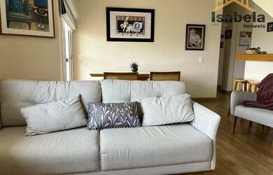 Imagem: O apartamento na cobertura possui 4 Dormitórios, 2 Banheiros