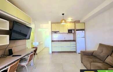 Imagem 3: Apartamento studio bem mobiliado e andar alto, Edifício HUB Home