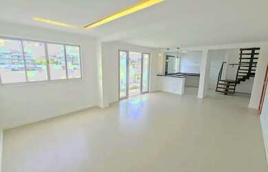 Imagem: O apartamento na cobertura possui 3 Dormitórios, 4 Banheiros