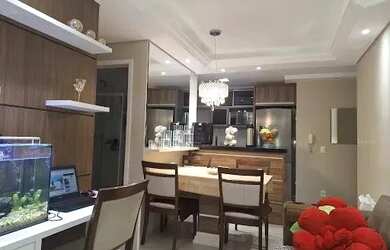 Imagem: O apartamento possui 3 Dormitórios, 2 Banheiros, 1 Vaga na