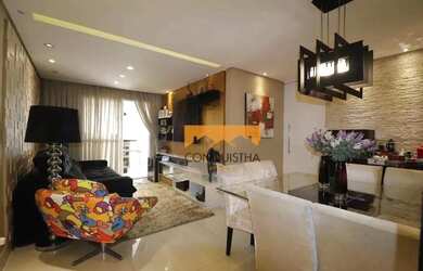 Imagem: O apartamento possui 3 Dormitórios, 2 Banheiros, 2 Vagas na