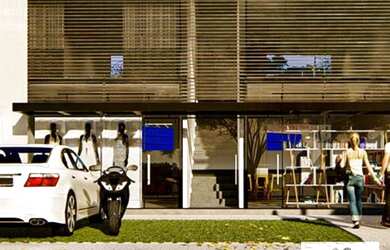 Imagem: O depósito possui 4 Vagas na garagem, 165m² de Área e está